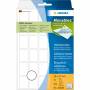 Herma - Movables - Selbstklebende Etiketten - wei - 19 x 27 mm 960 Stck. (32 Bogen x 30) (10608)