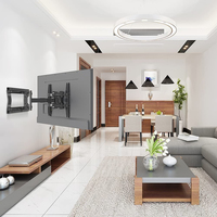 Techly Tv Wandhalterung 32-70, Slim, Schwarz 6