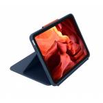 Logitech - Rugged Combo 4 - Keyboard and Folio Case - conector Apple Smart - Classic Blue - para Apple 10.9 pulgadas iPad (10th Genera [DE-Version, German Keyboard]