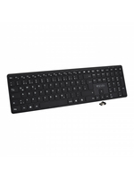 V7 - KW550DEBT - Tastatur - Bluetooth, 2.4 GHz - QWERTZ - Deutsch - Tastenschalter: Scissor-Key (KW550DEBT) [DE-Version, German Keyboard]