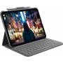  "Logitech-Slim Folio - Tastatur und Foliohlle - kabellos - Bluetooth LE - QWERTY - GB - Oxford Gray - fr Apple 10.2" iPad Wi-F [DE-Version, German Keyboard]-Logitech-Hardware/Electronic"