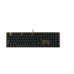 Cherry - CHERRY KC 200 MX - Tastatur - USB - AZERTY - Franzsisch - Tastenschalter: CHERRY MX2A Brown - Schwarz, Bronze (G80-3950LIB [DE-Version, German Keyboard]