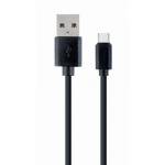 Gembird - Cablexpert CC-USB2-AMCM-1M USB cable USB 2.0 USB A USB C Black