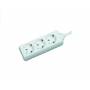 Microconnect - Microconnect GRU003W 3AC outlet(s) 1.8m White power extension