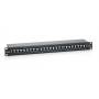 Equip - Patchpanel 24x RJ45 Cat6 19 FTP 1HE Premium schwarz