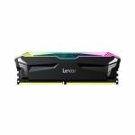 Lexar - Lexar ARES RGB - DDR4 - Kit - 32 GB: 2 x 16 GB - DIMM 288-PIN - 4000 MHz / PC4-32000 - CL18 - 1.4 V - Schwarz (LD4BU016G-R3600GD