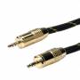 Roline - ROLINE GOLD 3,5mm Audio-Verbindungskabel Stecker / Stecker 2,5m (11.09.4283)