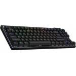 Logitech - G PRO X TKL - Tastatur - Gaming - Hintergrundbeleuchtung - kabellos - 2,4 GHz, Bluetooth - QWERTY - US International - Tastensch [DE-Version, German Keyboard]