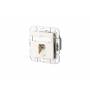 Metz Connect - METZ CONNECT BTR E-DAT modul - Gehuse mit modularen Einstzen - Pure White, RAL 9010 - 12 Ports (130861-1202-E)