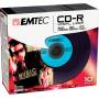  "Emtec-Emtec CD-R Vinyl Look CD-R 700MB 10pc(s)-Emtec-Hardware/Electronic"