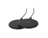 Rapoo Kabelloses Qi-ladeger�t Xc105, 2er-set, Schwarz ( 1
