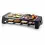 Domo - DO9190G Raclette/Steingrill, Kunststoff, Schwarz, Grau (DO9190G)