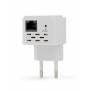 Gembird - Wi-Fi repeater/signal booster 300 Mbps white - WLAN WNP-RP300-03 (WNP-RP300-03)