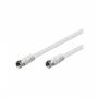 Tecline - Mercodan RG59, 5m 5m RG59 RG59 Blanco cable coaxial