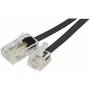 Exertis Connect - Modular-Anschlusskabel RJ11 St. 6P4C RJ45 8P4C schwarz 3.0 (EXC911736)