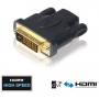Purelink - PureInstall PI010 - DVI-D - HDMI - Mnnlich/weiblich - Gold - Schwarz - 1920 x 1200 Pixel (PI010)