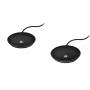 Logitech - GROUP 2 Stck Erweiterungsmikrofone black