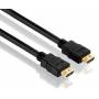 Purelink - Purelink PureInstall - HDMI mit Ethernetkabel - HDMI Typ A (M) bis HDMI Typ A (M) - 50cm - Dreifachisolierung - Schwarz (PI1000-