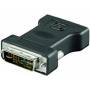 Microconnect - Microconnect DVI/HD-15 M/F DVI VGA (D-Sub) Black cable interface/gender adapter