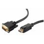 Shiverpeaks - BS77495-1, 5 m, DisplayPort, DVI, Mnnlich, Mnnlich, Gold