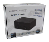 Dockingstation Lc-power Usb 3.0 2-bay 2, 5/ 3, 5hdd/ ssd + Hub 7