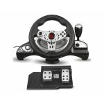Nano Rs - NanoRS RS700 Gaming-Controller Schwarz - Silber USB Steuerrad Analog / Digital Android - Nintendo Switch - PC - PlayStation 4 - [DE-Version]