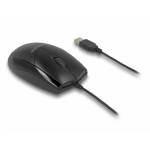 Delock - DELOCK Optische USB Desktop Maus-Lautlos schwarz
