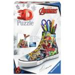 Junior Marvel - Ravensburger 12113 - Sneaker - Avengers - Puzzle Portapenne 108 Pz