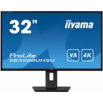 Iiyama - 81,3cm/32 (3840x2160) iiyama ProLite XB3288UHSU-B5 4K LED 60Hz 3ms 2xHDMI DP LS Black