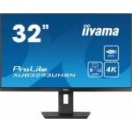 Iiyama - 81,3cm/32'' (3840x2160) iiyama LCD Business XUB3293UHSN-B5 IPS 4ms HDMI DisplayPort USB-C UHD Black