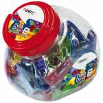 Emtec - C410 Color Mix Candy jar - USB-Flash-Laufwerk - 8 GB - USB 2.0 - Blau, Gelb, lil