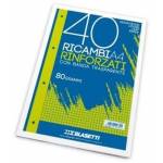 Ricambi Per Quaderni Ad Anelli - Ricambi A4 Righe 0b 40ff