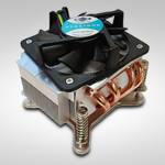Dynatron - P-555 - Prozessor-Luftkhler - (fr: LGA775) - Aluminium und Kupfer - 77 mm - 2U