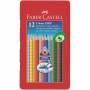 Faber-castell - FABER-CASTELL Buntstift Colour Grip 12er-Metalletui