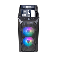 Cooler Master - MasterBox TD300 MESH - Tower - micro ATX - Seitenteil mit Fenster (geh�rtetes Glas) - keine Spannungsversorgung (ATX) - Sch