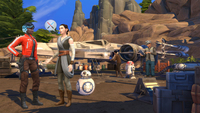 The Sims 4 + Starwars Viaggio A Batuu Bundle Ps4 1