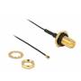 Delock - RP-SMA (Buchse) > MHF IV/HSC MXHP32 (Stecker), Koaxialkabel