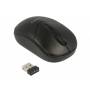 Delock - DELOCK Maus optische 3-Tasten Mini Maus 2,4 GHz schwa