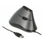 Delock - DELOCK ergonom. Maus vertikal optisch 5-Tasten + 1.8m Kabel