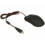 Delock - DeLOCK - Maus - rechts- und linkshndig - optisch - 4 Tasten - kabelgebunden - USB - Schwarz, Rot - Einzelhandel (12531)