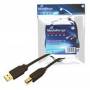 Mediarange - MediaRange MRCS102 5m Black printer cable