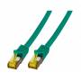 Efb-elektronik -Patch-kabel -Rj-45 (m) Bis Rj-45 (m) -50 - RJ45 Patchkabel S/FTP,Cat.6A,LSZH,Cat.7 Rohk.,0.5m,gr�n