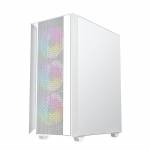 Gembird - Fornax 4000, Midi Tower, PC, Schwarz, ATX, ITX, Mini-ATX, Glas, Metall, SPCC, Ga