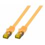 Efb - RJ45 Patchkabel S/FTP,Cat.6A,LSZH,Cat.7 Rohk.,0.5m,gelb