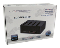 Dockingstation Lc-power Usb 3.0/ esata 4-bay 2, 5/ 3, 5hdd/ ssd 7