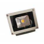 Synergy 21 Led - Spot Outdoor Baustrahler 10W graues Gehuse - warmwei V2
