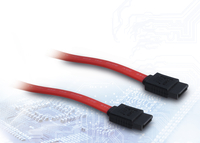 Inter Tech - Inter-Tech - SATA-Kabel - Serial ATA 150/300/600 - SATA zu SATA - 50 cm - eingerastet