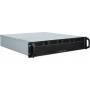 Inter Tech - IPC 2U-2404L - Rack-Montage - 2U - micro ATX - SATA/SAS - Hot-Swap - keine Spann
