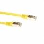 Act - Yellow 5 meter F/UTP CAT5E patch cable with RJ45 connectors. Cat5e f/utp lszh yellow 5.00m (IB7805)