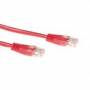 Act - Red 1.5 meter U/UTP CAT6 patch cable with RJ45 connectors. Cat6 u/utp red 1.50m (IB8551)